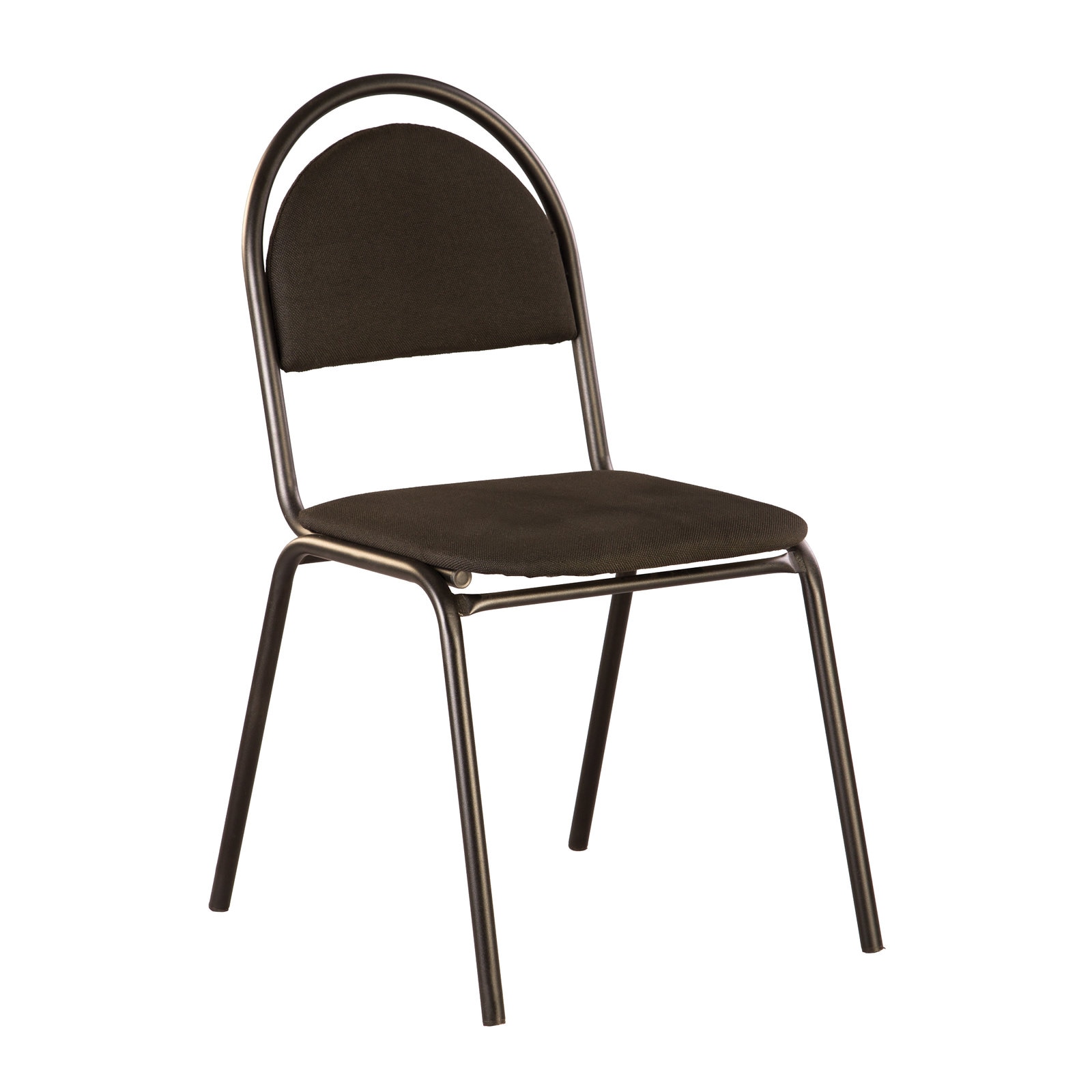 Scaun vizitator MF SEVEN, Negru stofa cagliari