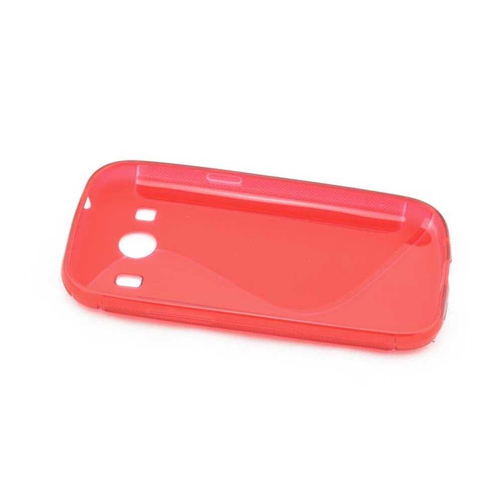 Husa Samsung Galaxy Ace G357FZ, S Line, silicon rosu