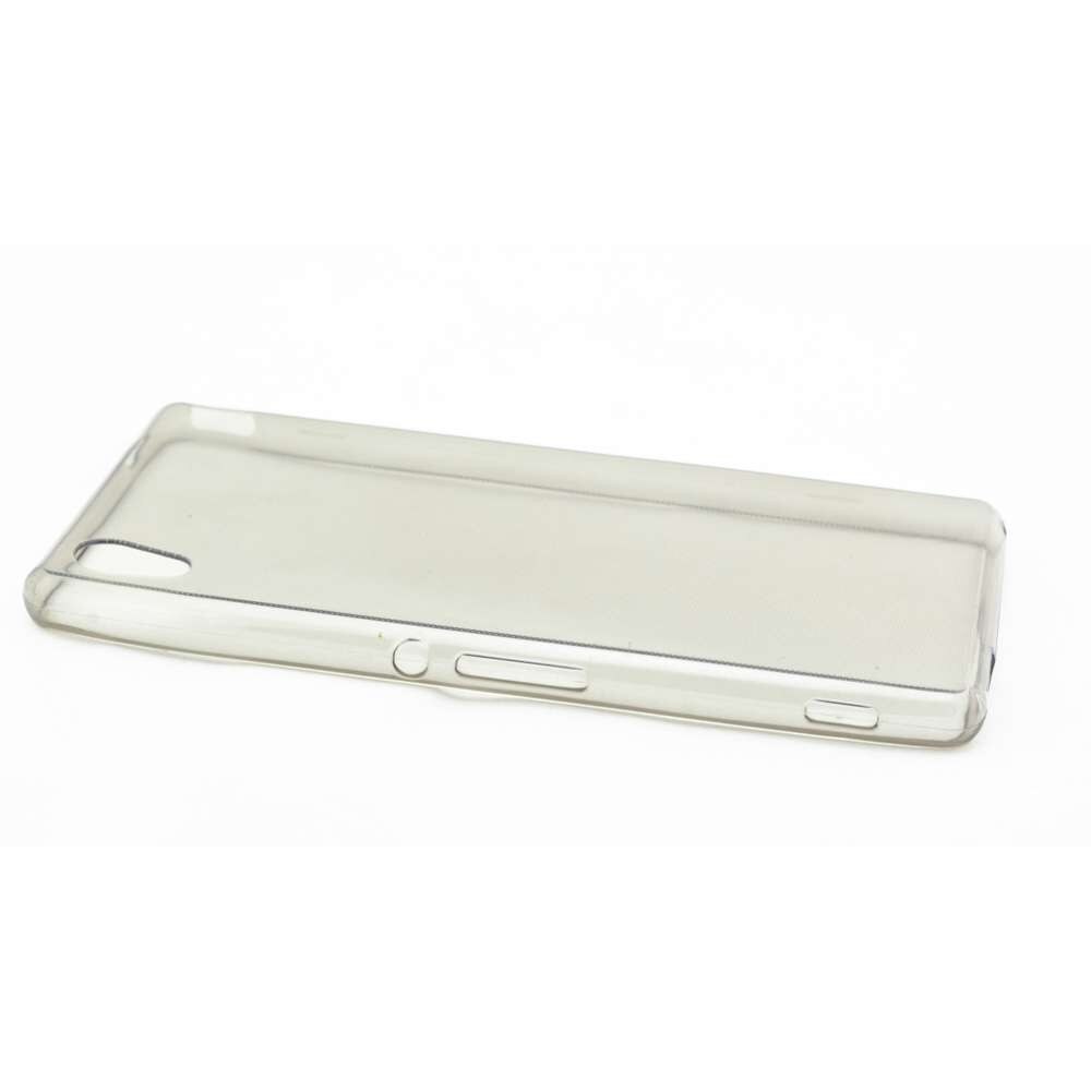 Husa Sony Ericsson Xperia M4 Aqua, ultra slim, silicon, fumuriu