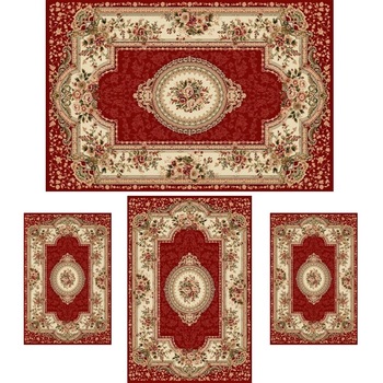 Set 4 Covoare Lotos 571, Rosu: 2 buc. 80x150 cm, 1 buc. 160x230 cm, 1 buc. 200x300 cm. Rosu 200 x 300 Set 4 Covoare Lotos 571, Rosu: 2 buc. 80x150 cm, 1 buc. 160x230 cm, 1 buc. 200x300 cm. Rosu 200 x 300