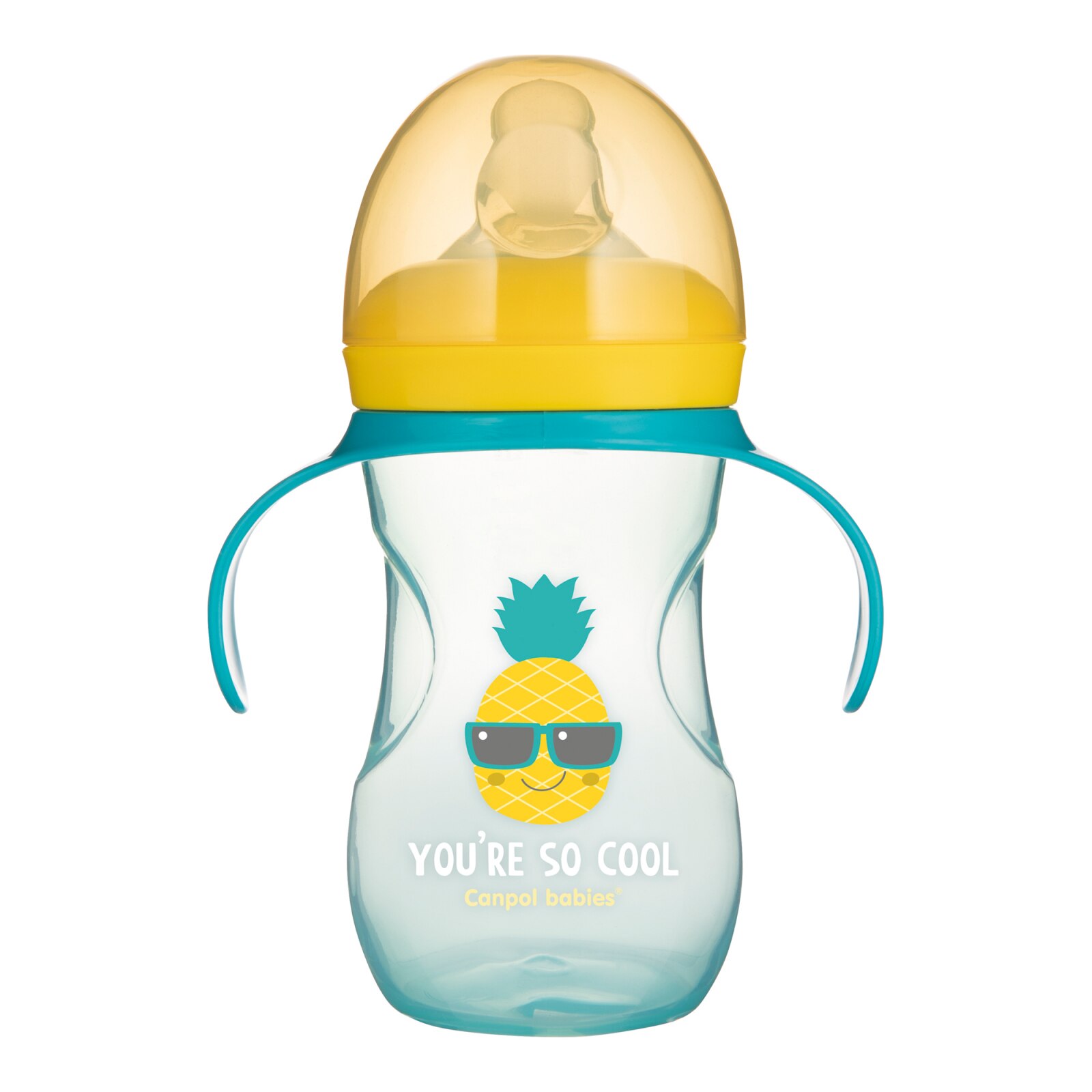 Canita antrenament „So Cool“, Canpol babies®, 270 ml, galben Galben 270 ml