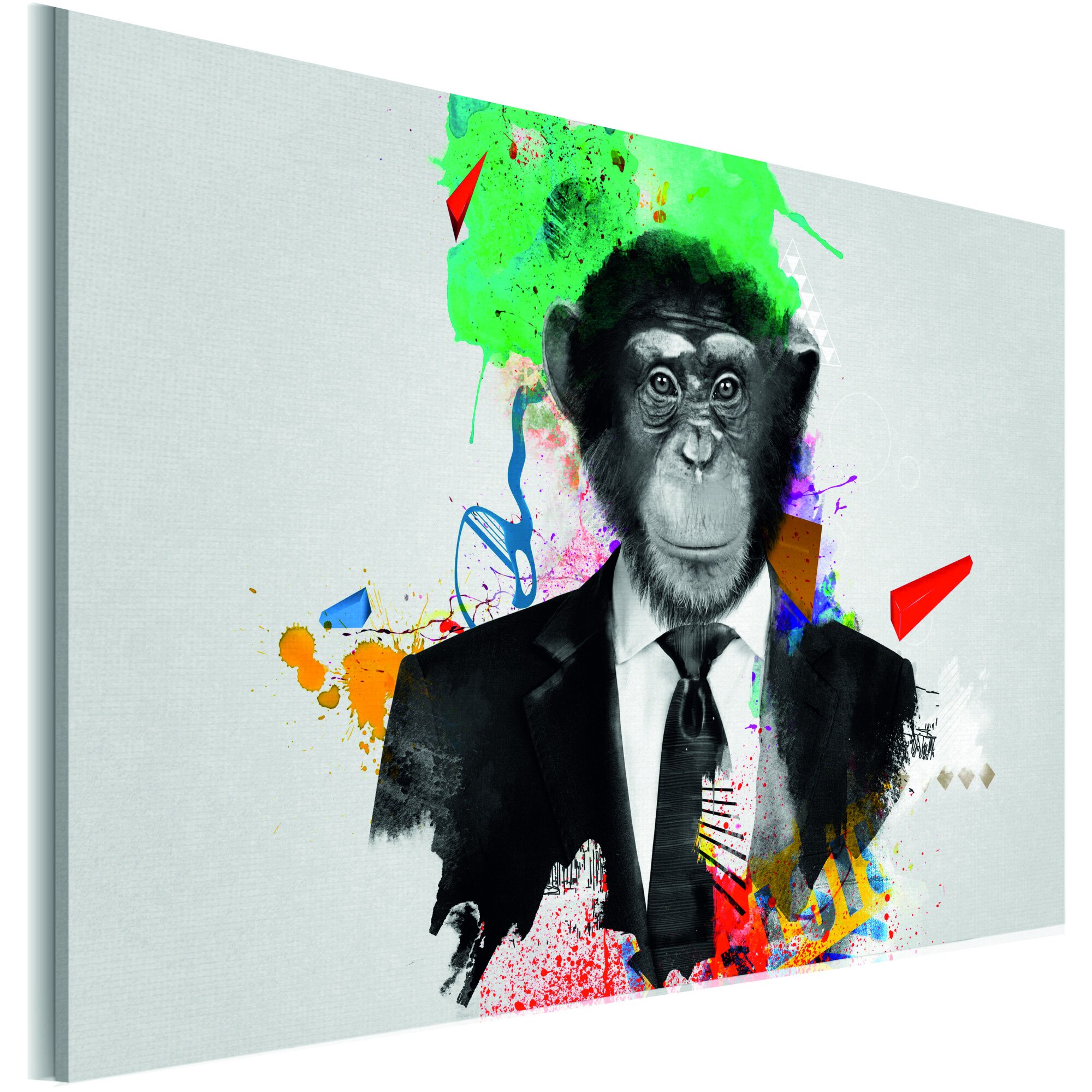 Tablou canvas - Domnule Monkey - 120 x 80 cm