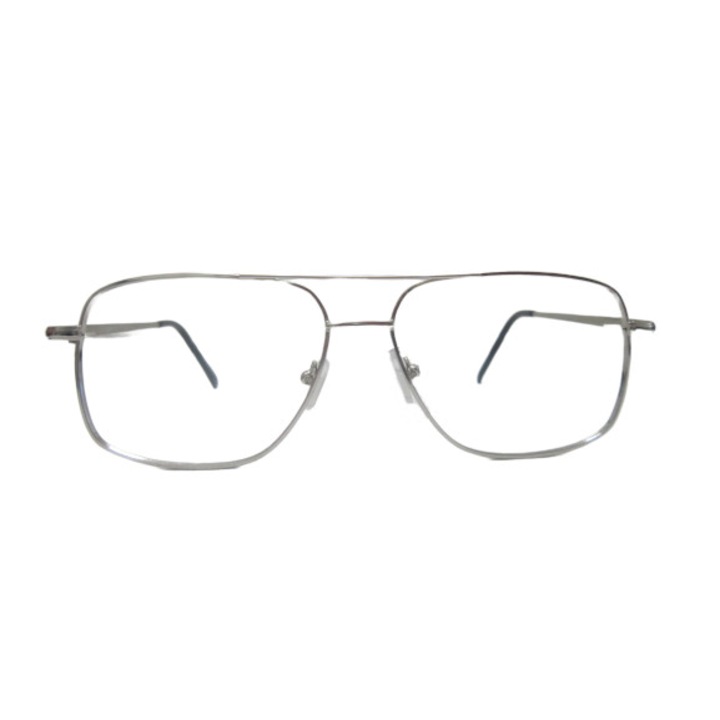 Диоптрични очила с Blue filter за работа с компютър , рамка Vizzi003, Сребрист
