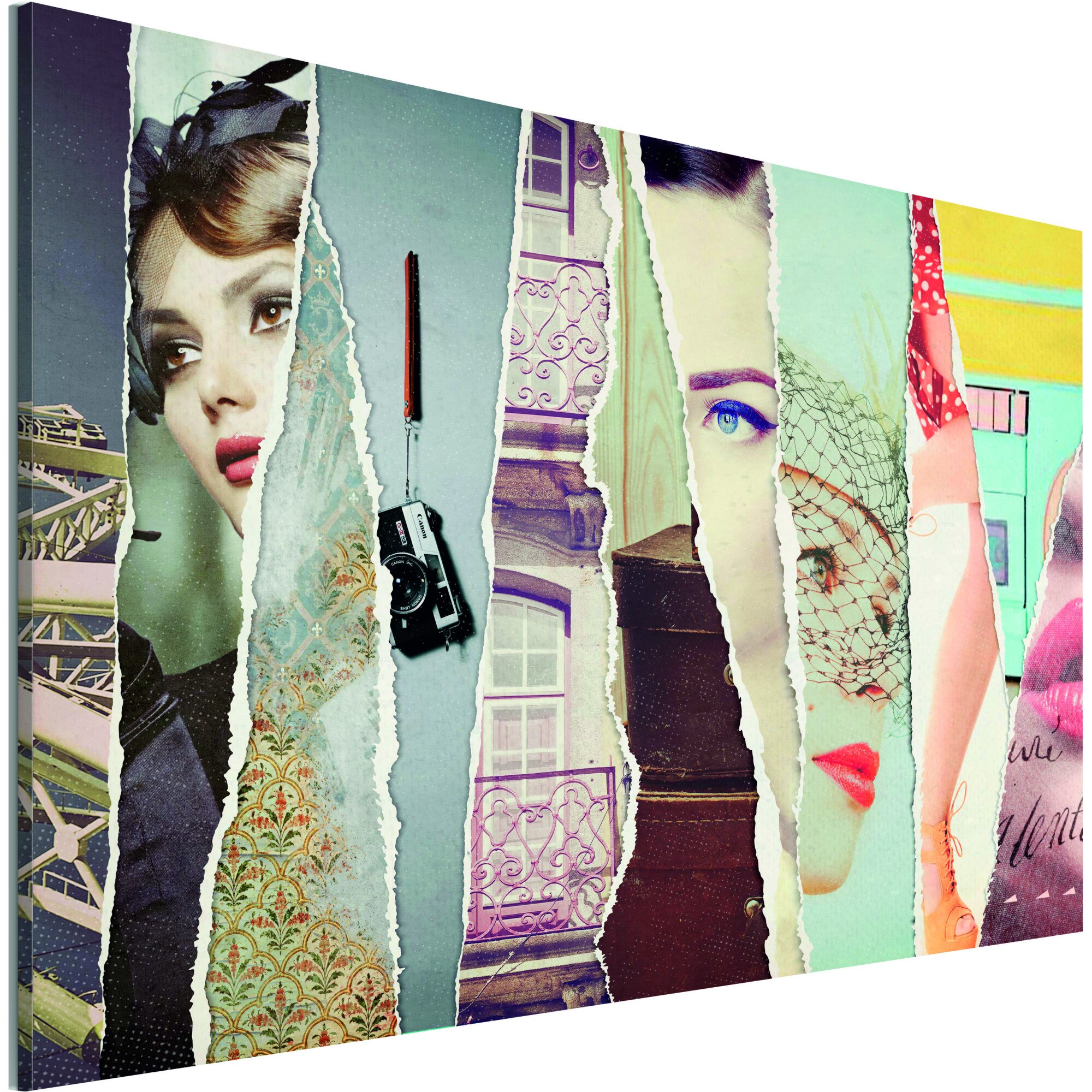 Tablou canvas - Ochi de femeie - 120 x 80 cm