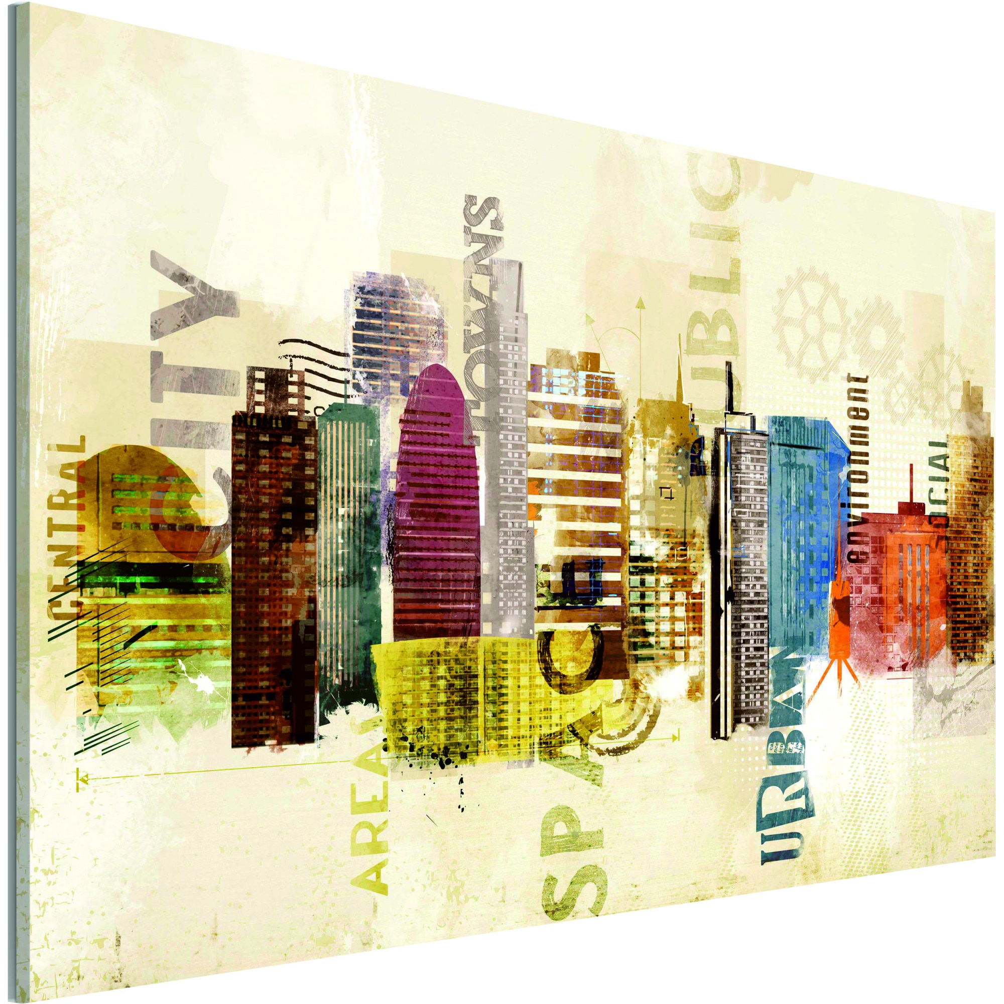 Tablou canvas - Design urban - 120 x 80 cm