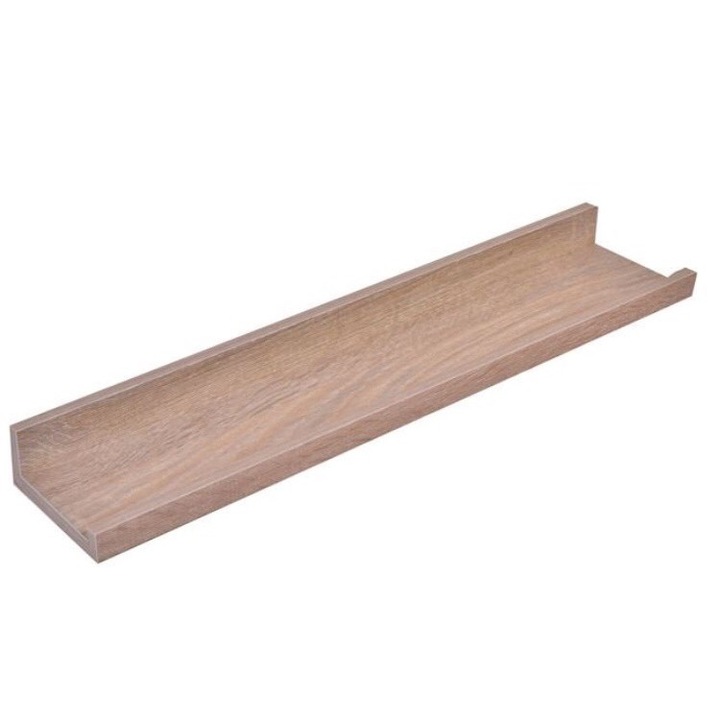 Raft maro deschis pentru perete , 48x10x4 cm , hol , living, dormitor , baie , bucatarie