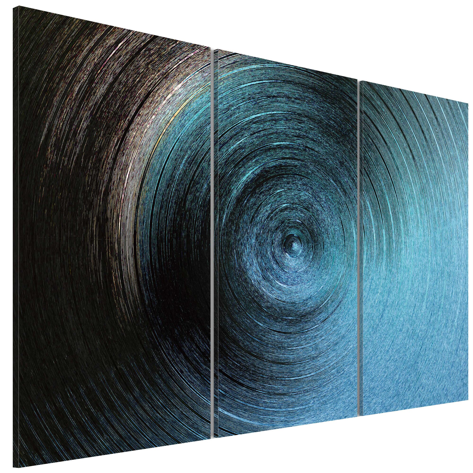 Tablou canvas 3 piese - In ochiul unui ciclon - 90 x 60 cm