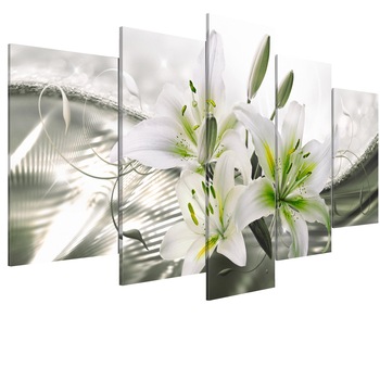 Tablou canvas 5 piese - Subtilitate senzuala - 100 x 50 cm Tablou canvas 5 piese - Subtilitate senzuala - 100 x 50 cm