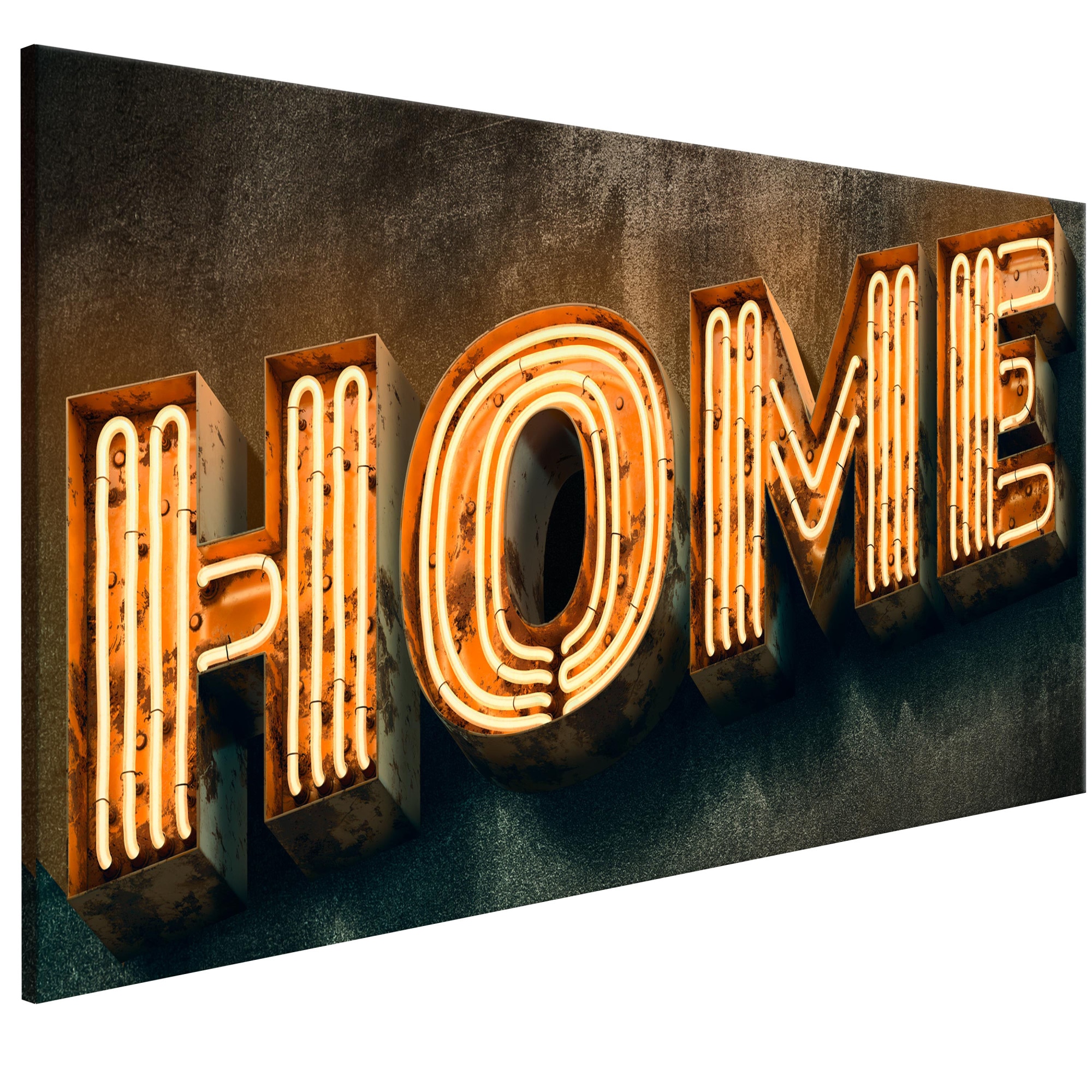 Tablou canvas - Neon Oldschool - 100 x 45 cm