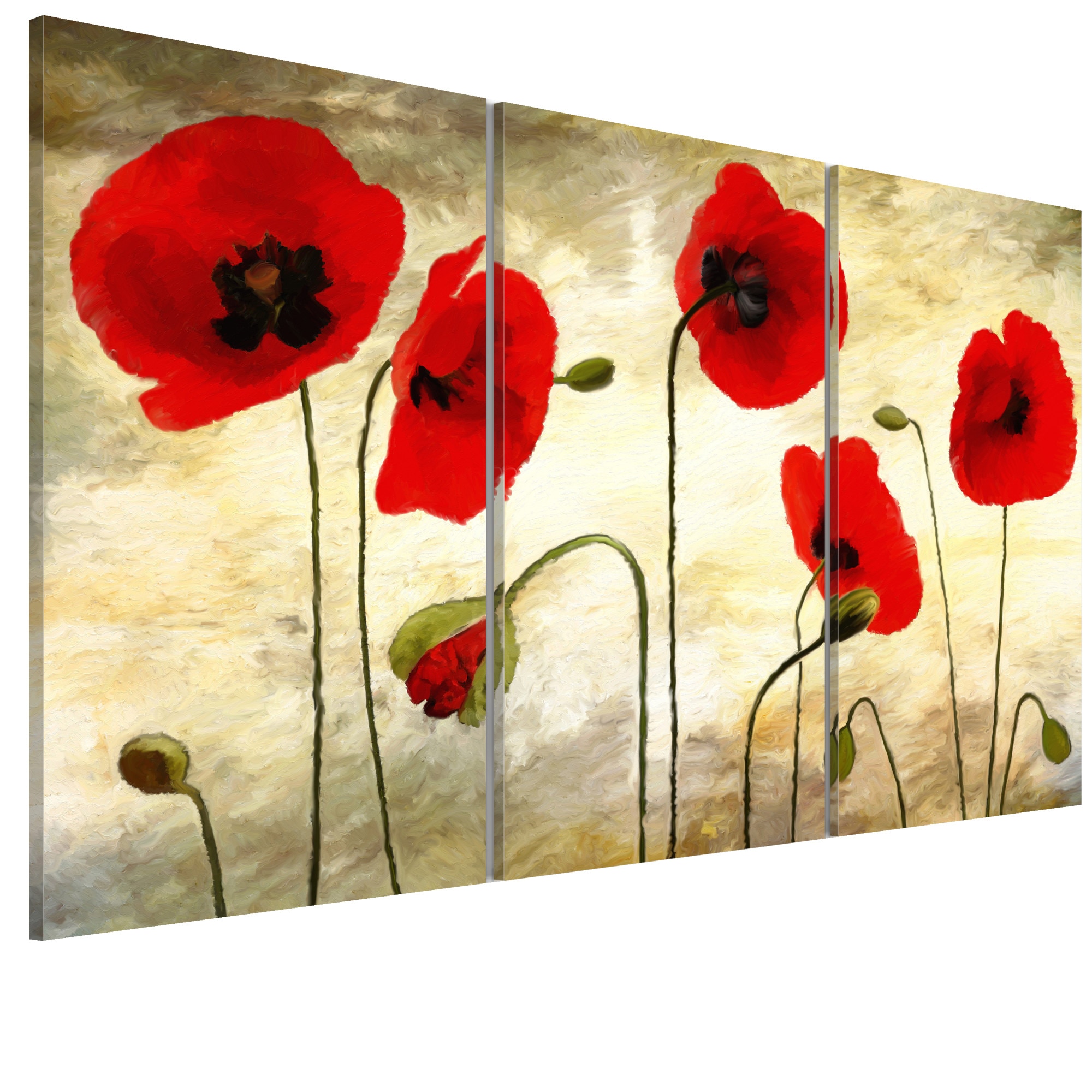 Tablou canvas 3 piese - Frumusete subtiri de hartie - 90 x 60 cm