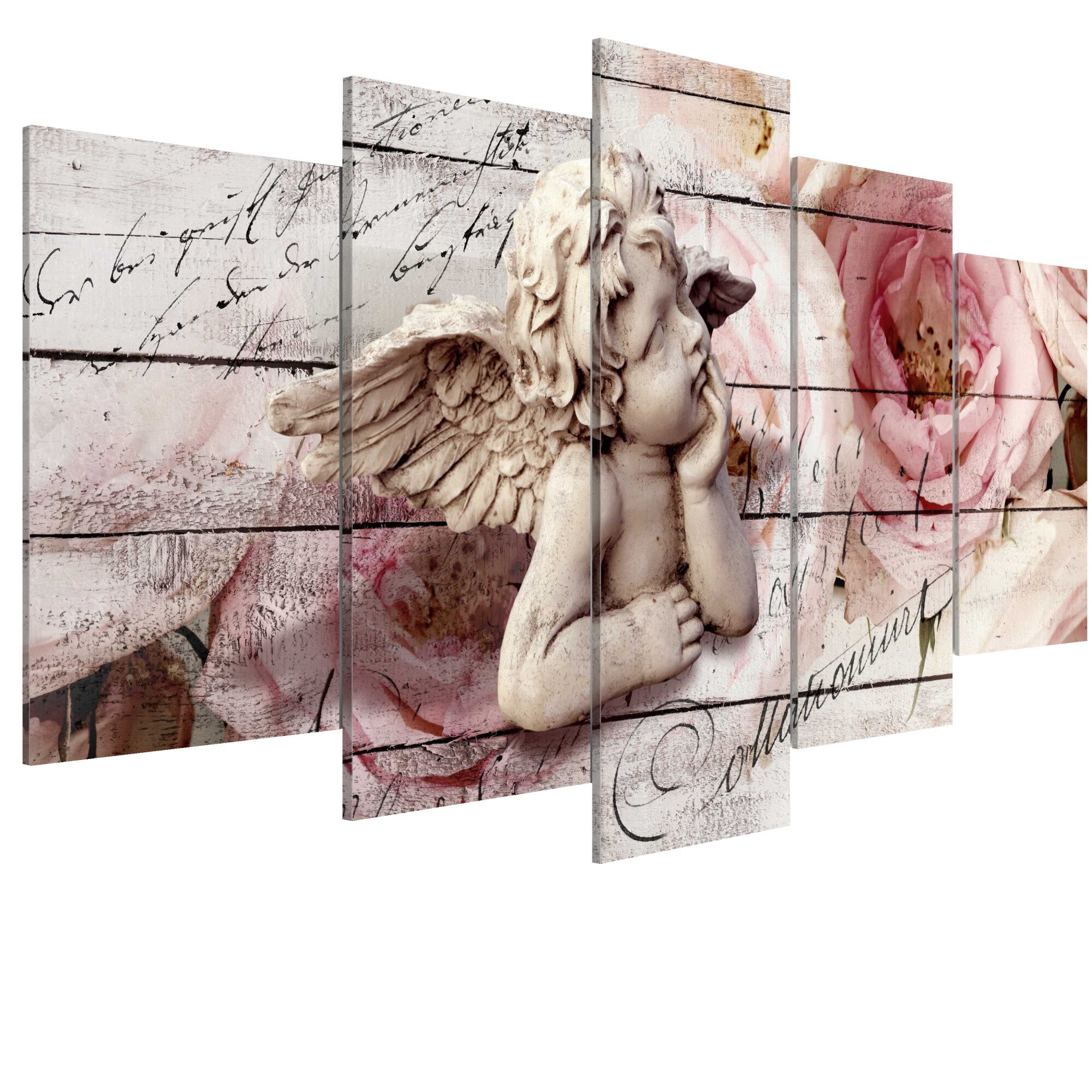 Tablou canvas 5 piese - Reverie heruvica - 200 x 100 cm