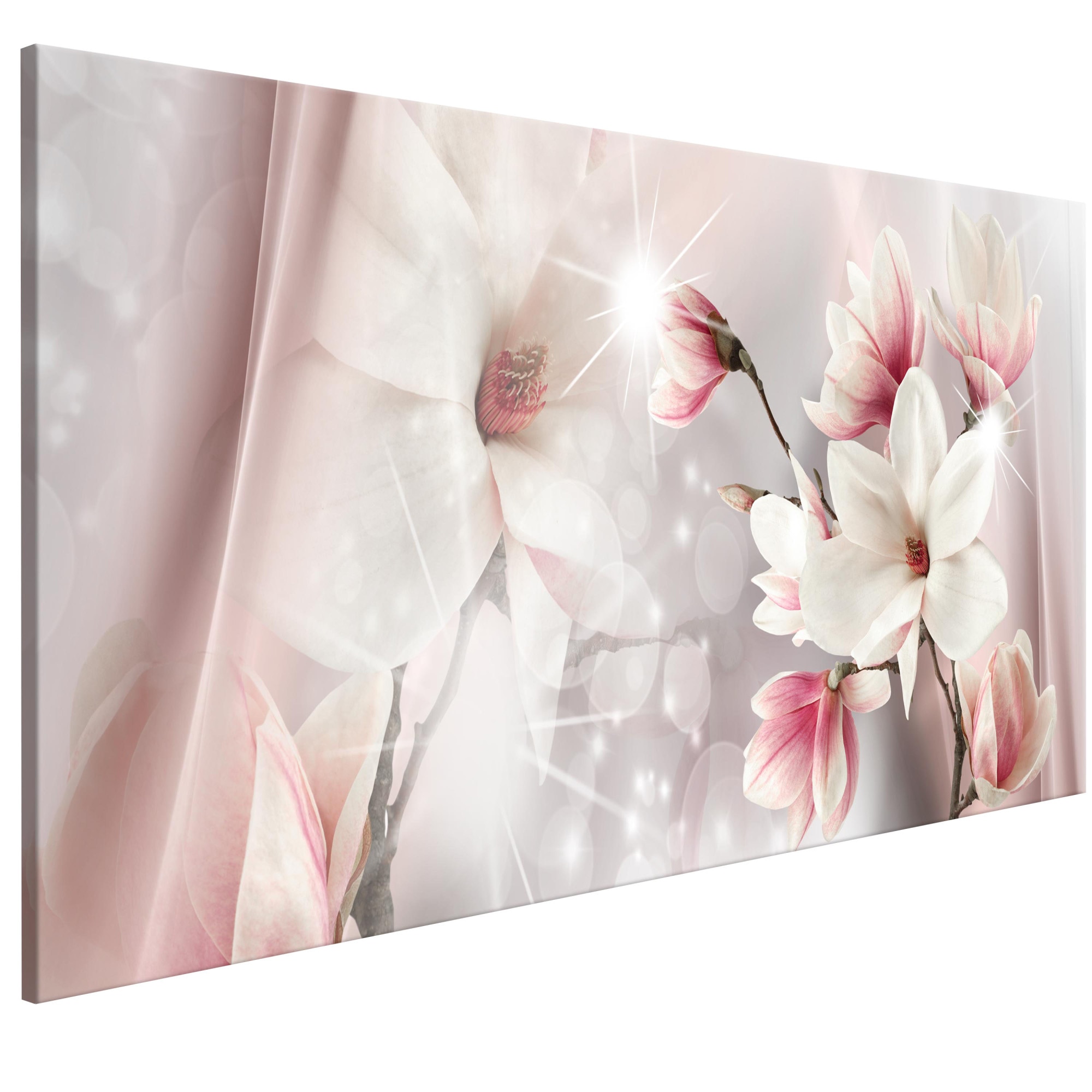 Tablou canvas - Reflectie Magnolia Ingusta - 150 x 50 cm