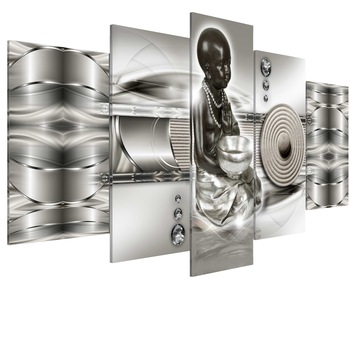 Tablou canvas 5 piese - Zen abstract - 100 x 50 cm Tablou canvas 5 piese - Zen abstract - 100 x 50 cm