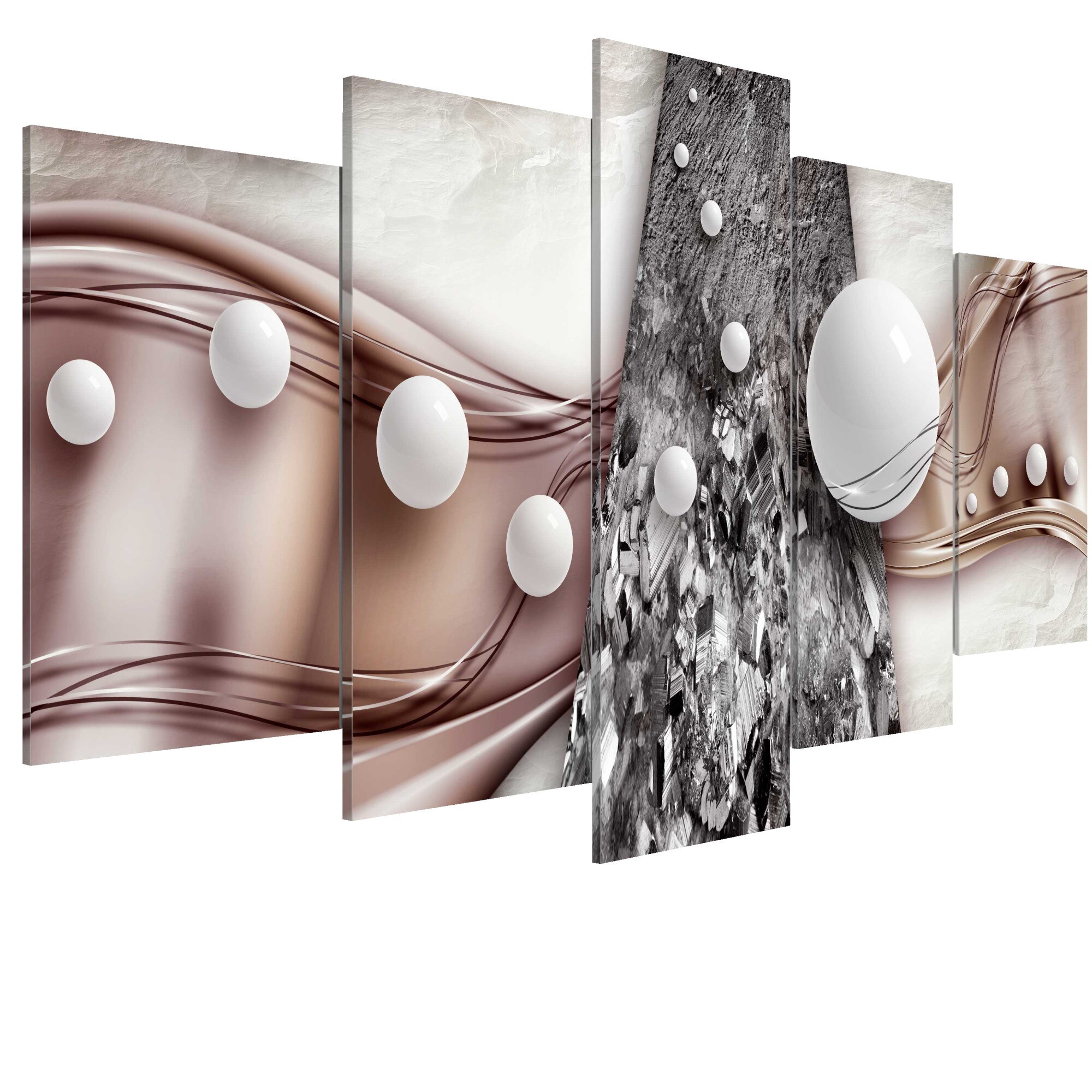 Tablou canvas 5 piese - Calea cu ciocolata - 200 x 100 cm