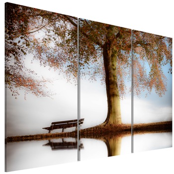 Tablou canvas 3 piese - Peisaj poetic - 90 x 60 cm Tablou canvas 3 piese - Peisaj poetic - 90 x 60 cm