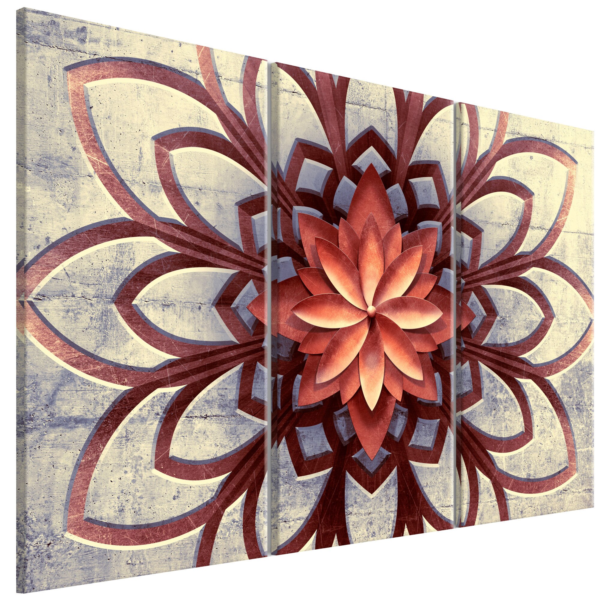 Tablou canvas 3 piese - Ventilator - 90 x 60 cm