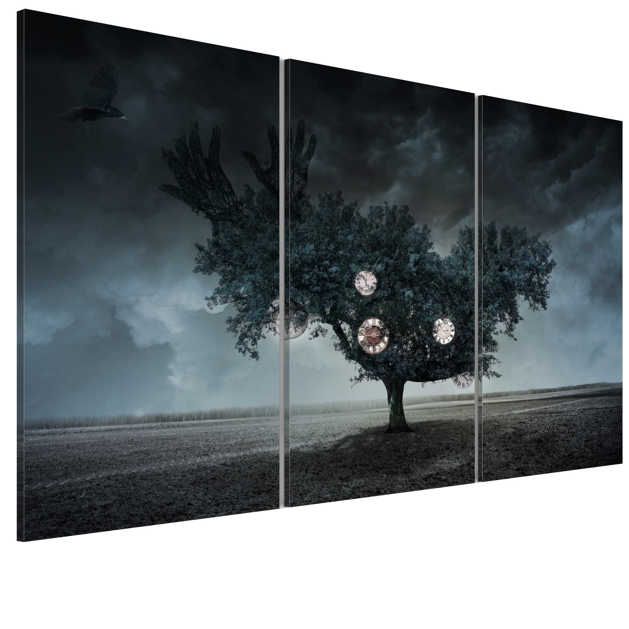 Tablou canvas 3 piese - Apocalipsa acum triptic - 90 x 60 cm