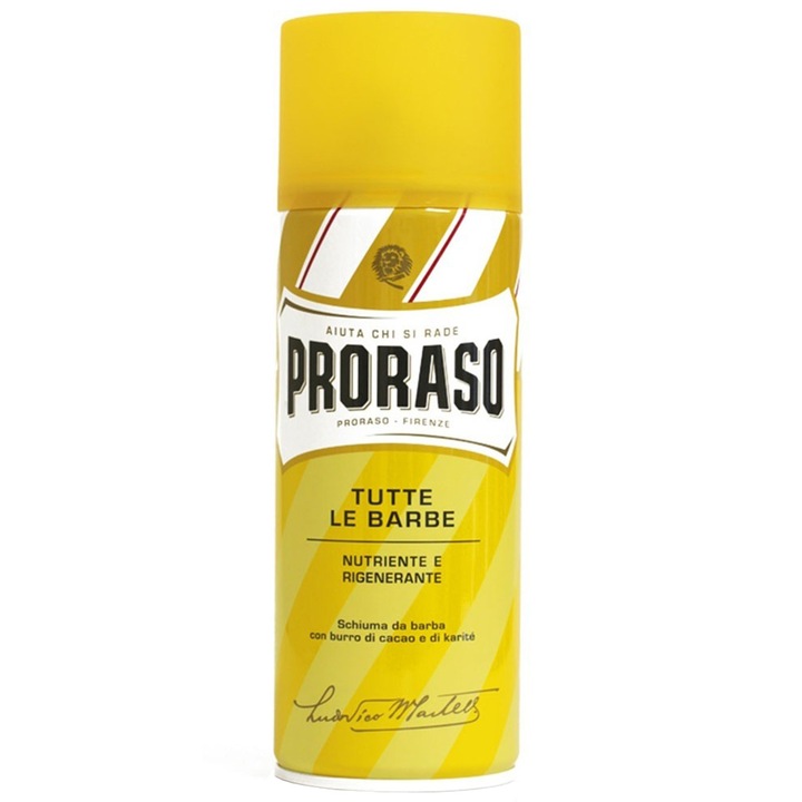 Proraso Yellow Férfiak regeneráló borotvahab 400 ml