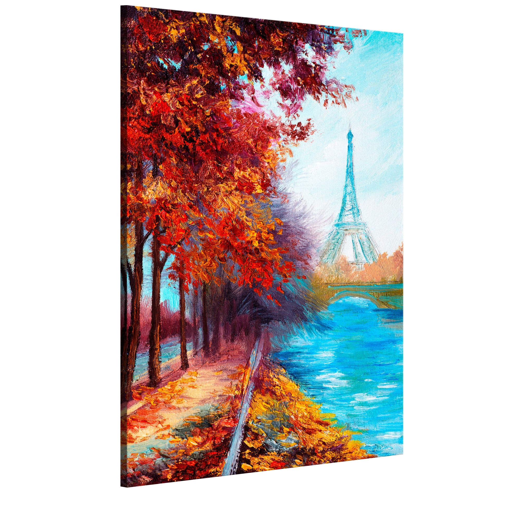 Tablou canvas - Parisul toamna - 60 x 90 cm