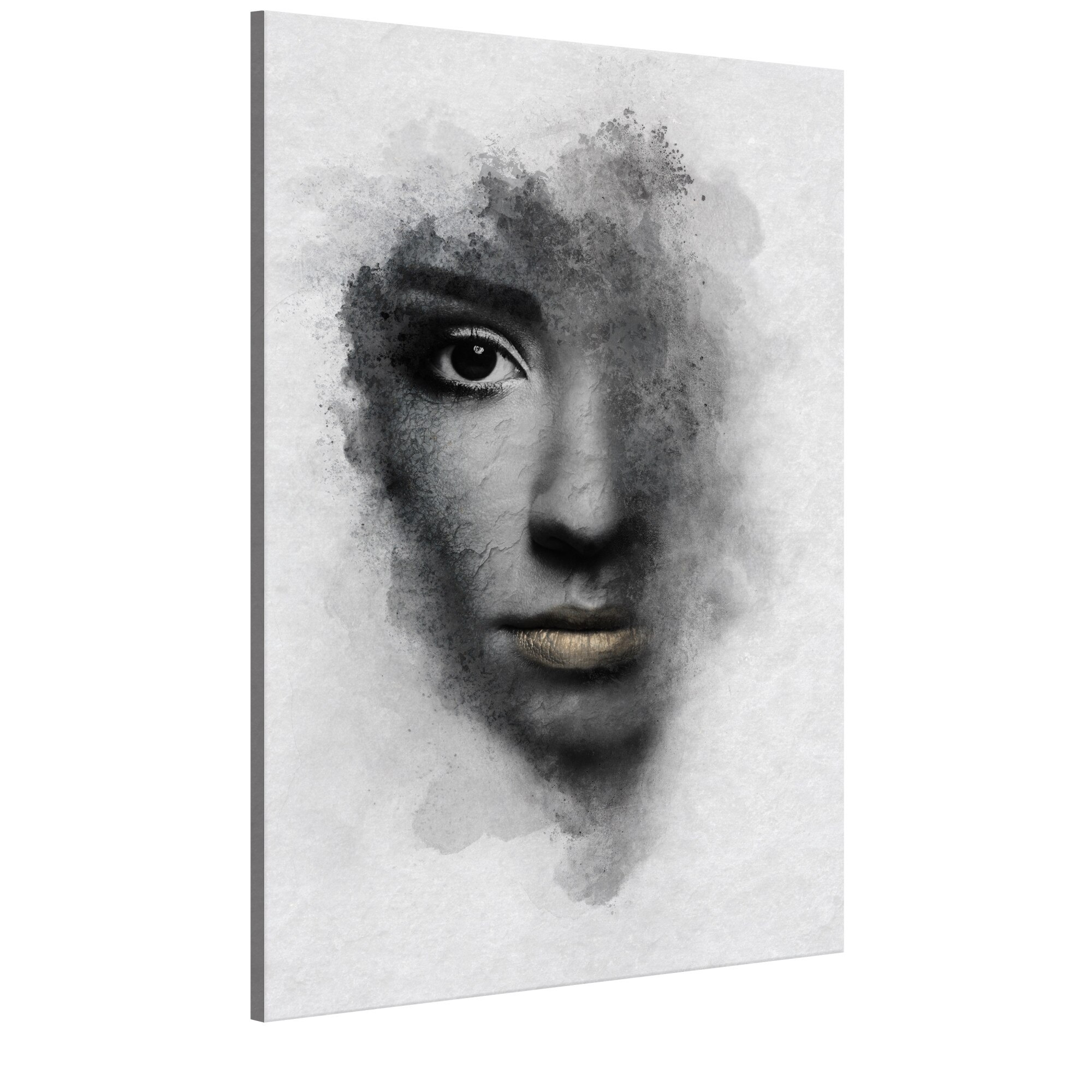 Tablou canvas - Portret gri - 40 x 60 cm
