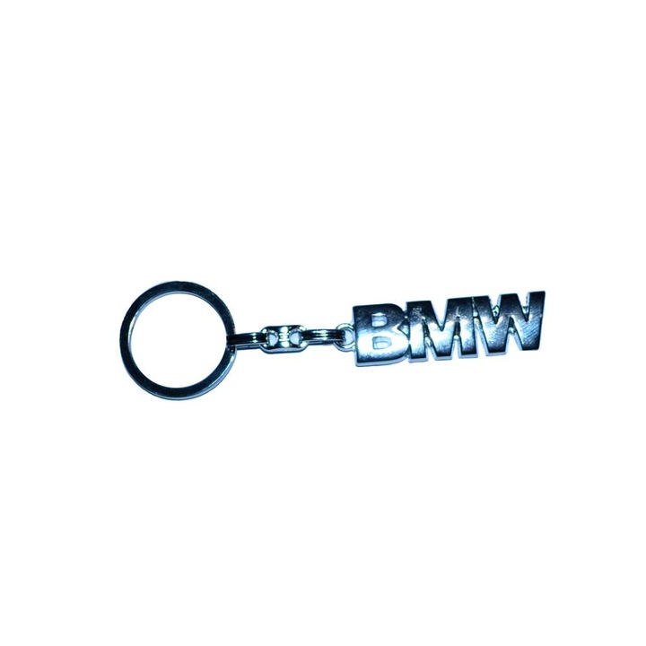 Breloc Metalic Clasic BMW, Argintiu
