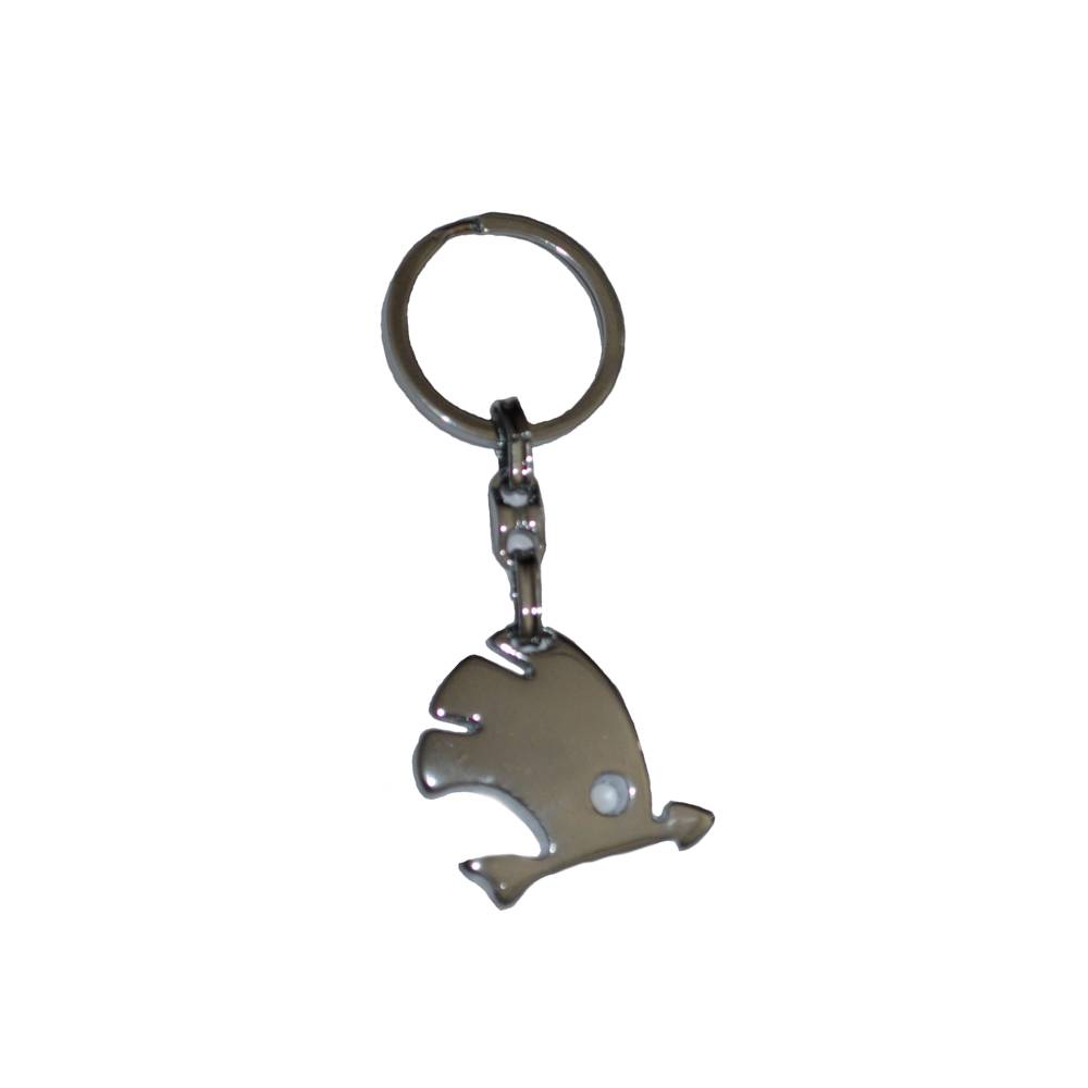 Breloc Metalic Clasic Skoda, Argintiu