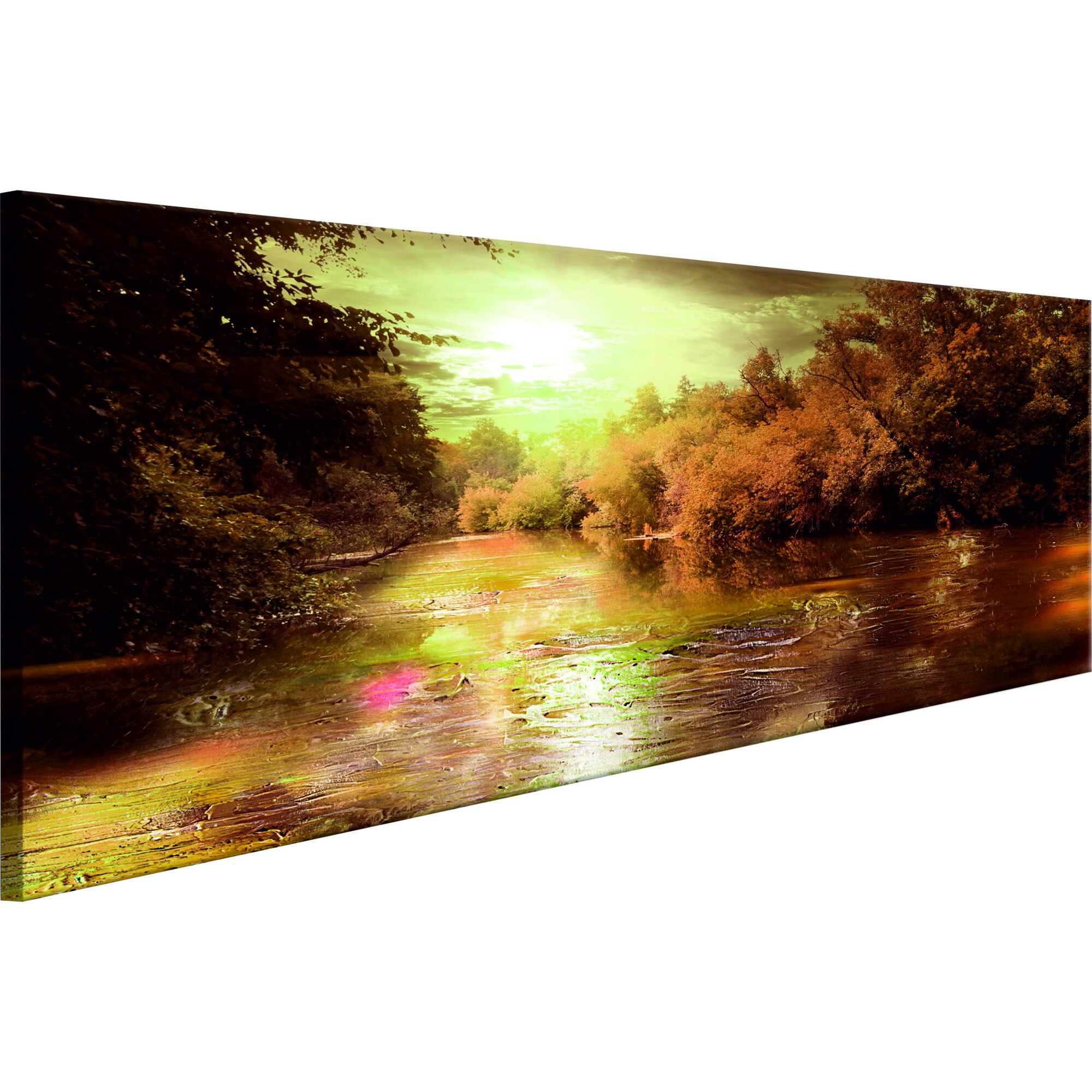 Tablou canvas - tara misterioasa - 135 x 45 cm