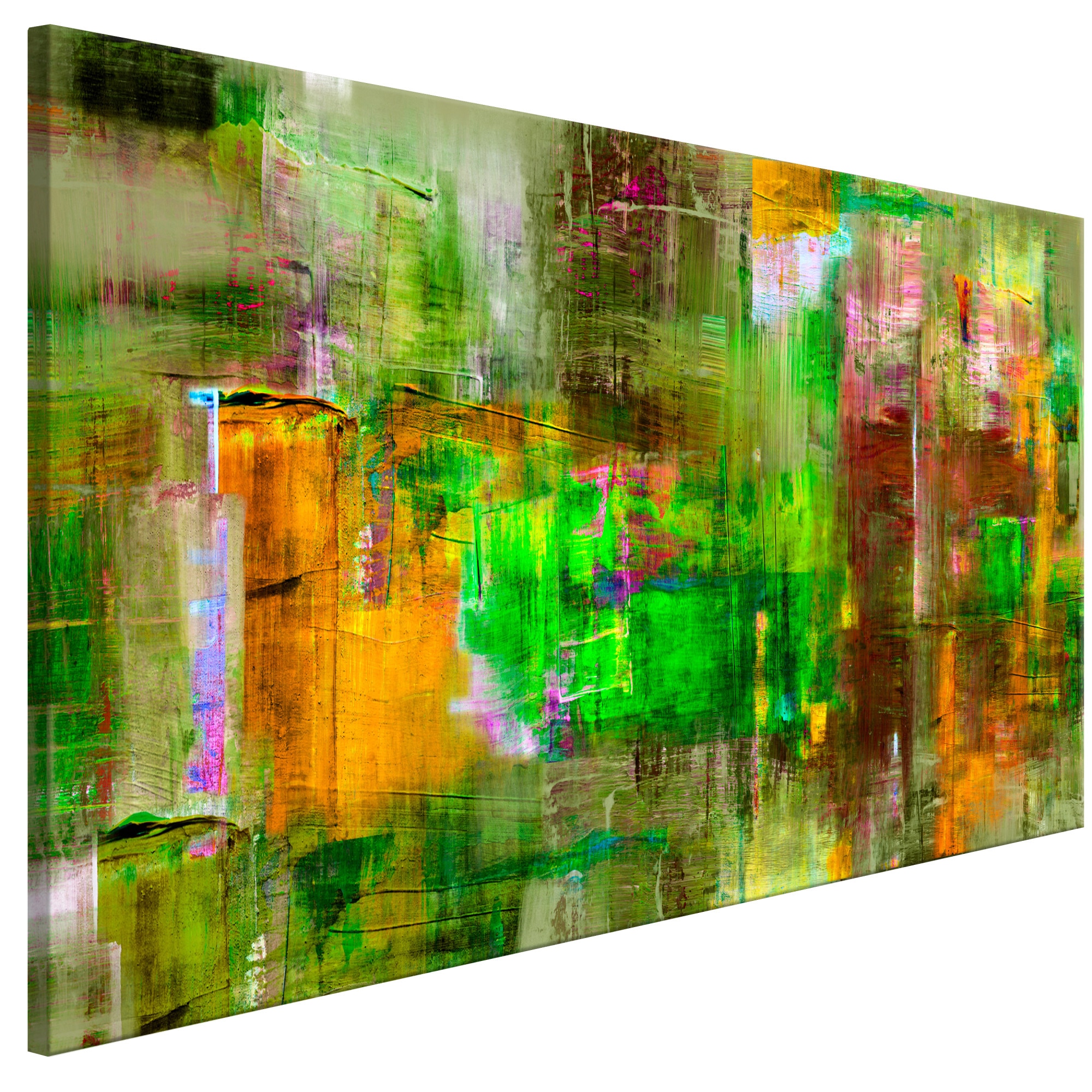 Tablou canvas - Teren Verde - 135 x 45 cm