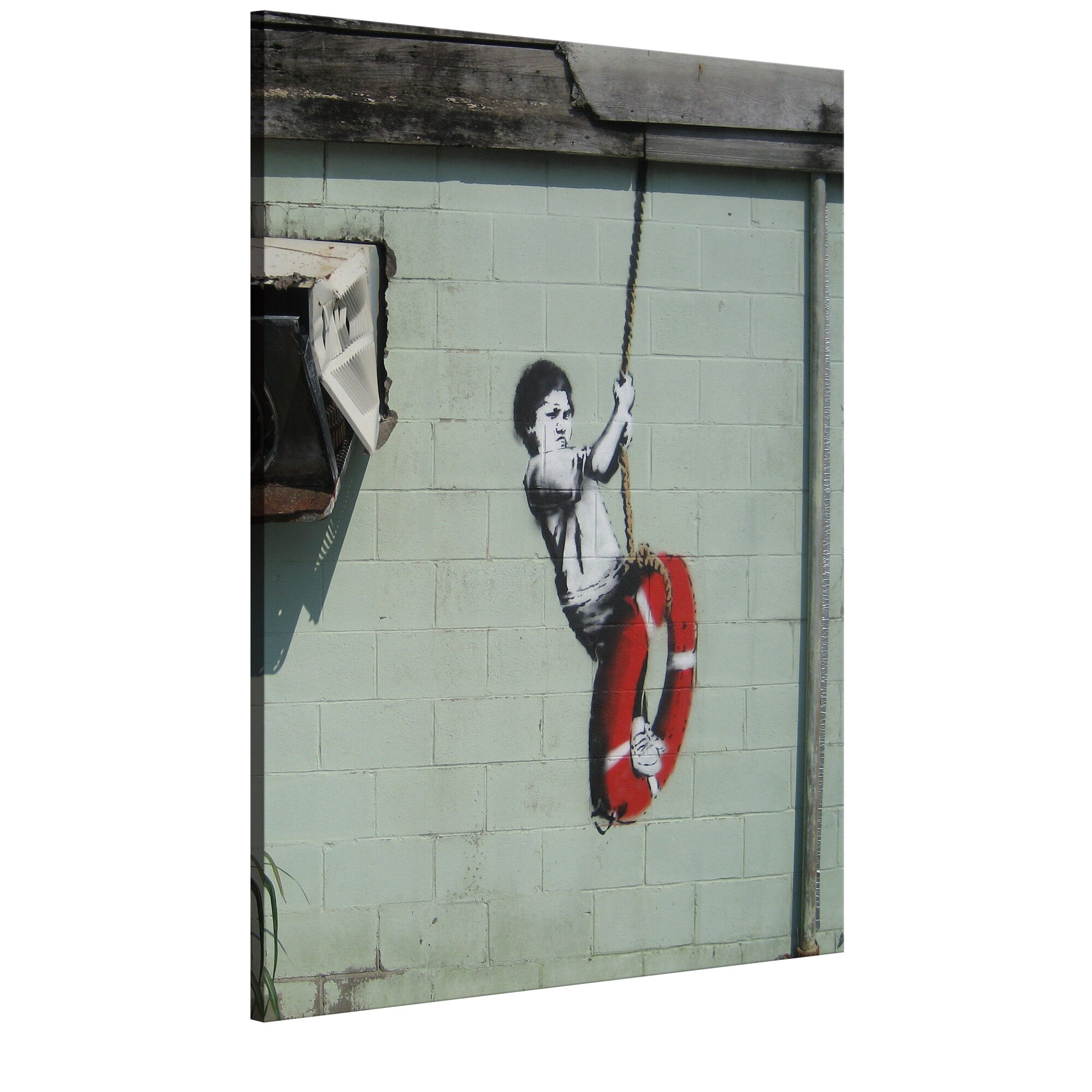 Tablou canvas - Swinger, New Orleans Banksy - 40 x 60 cm