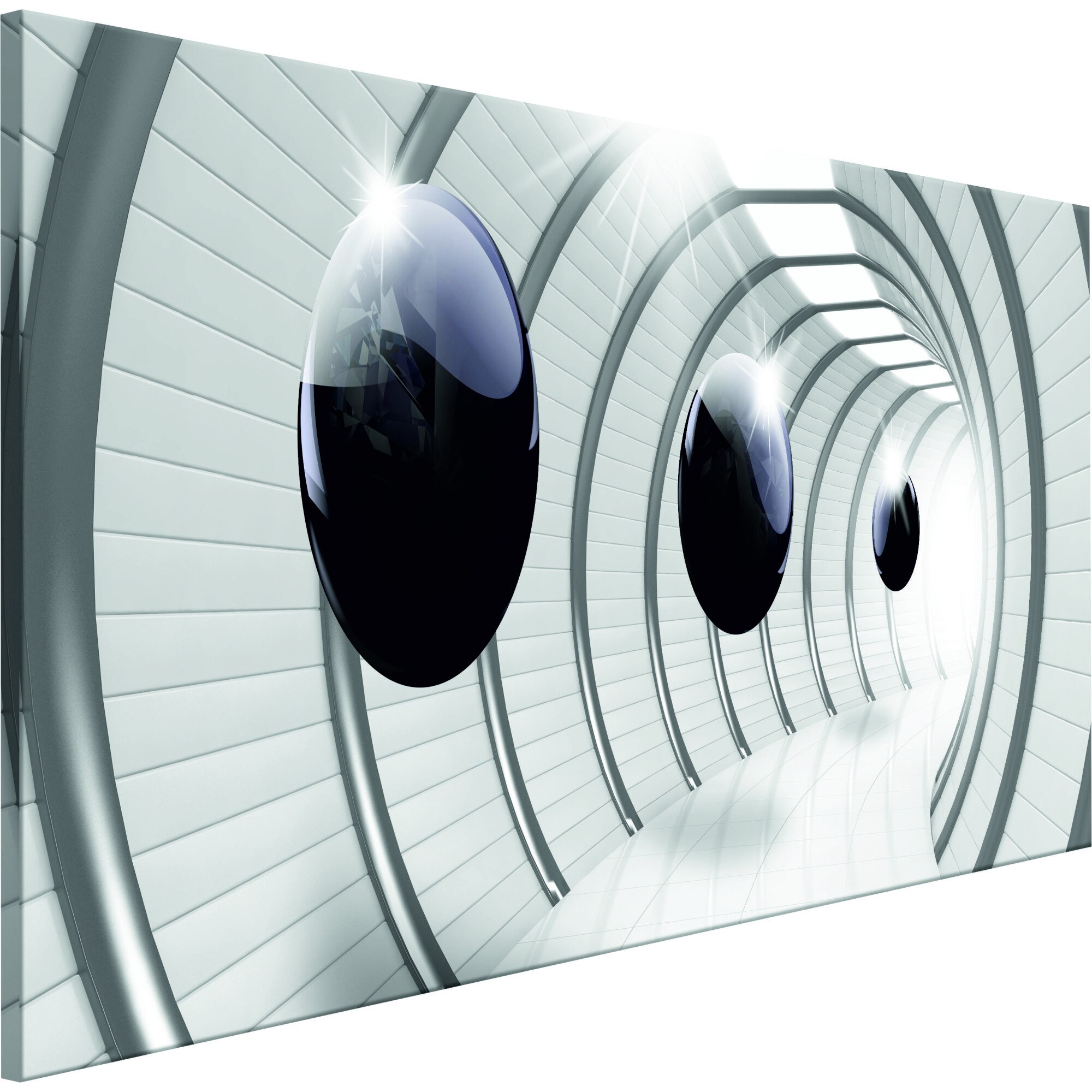 Tablou canvas - Tunelul spatial Ingust - 135 x 45 cm