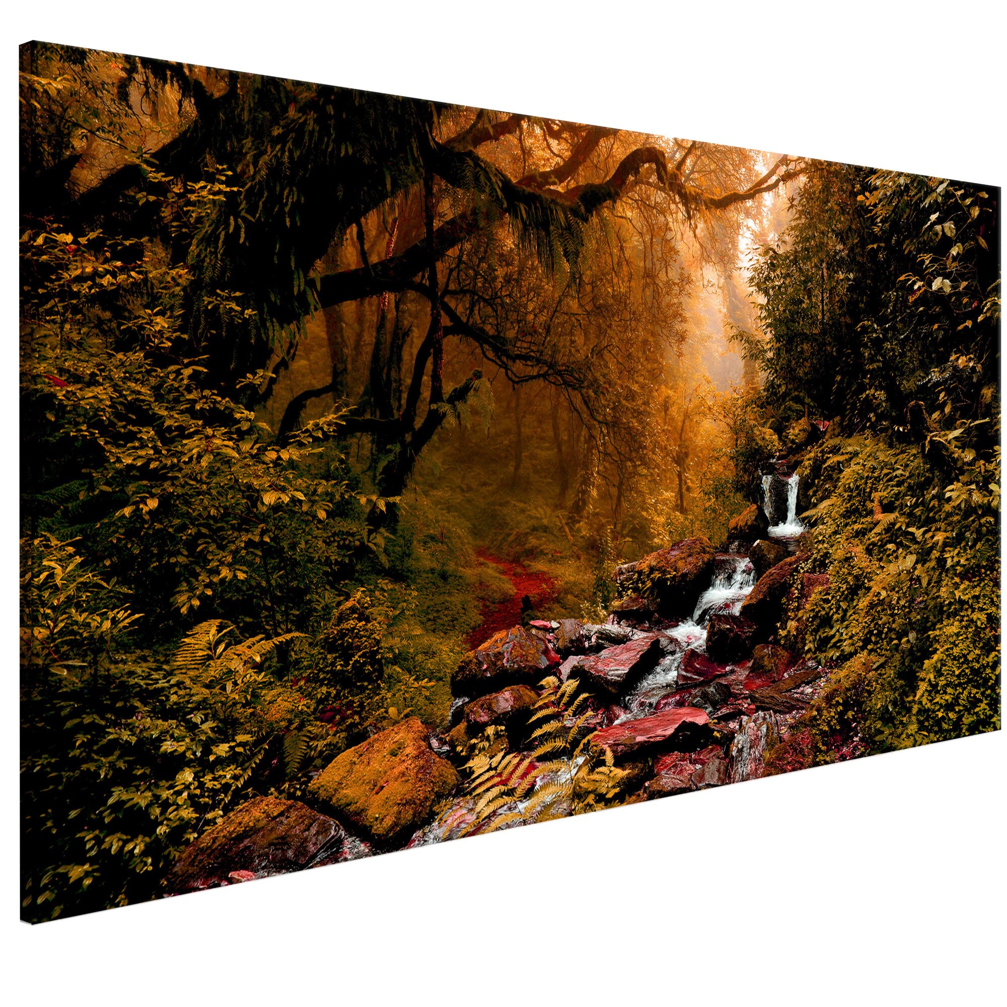 Tablou canvas - Toamna magica - 135 x 45 cm