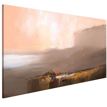 Tablou canvas - Ultimul pas Brown Wide - 100 x 45 cm Tablou canvas - Ultimul pas Brown Wide - 100 x 45 cm