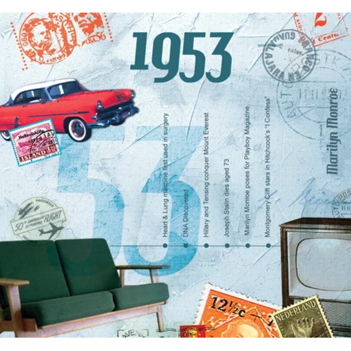 CD картичка с хитове от 1953 година