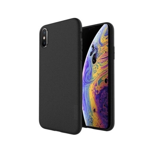 Husa originala X-Level, poliuretan cauciucat, antisoc, iPhone XR, neagra