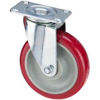 Roata Pivotanta cu Flansa din PA Roata 12,5cm 70kg Evotools Roata Pivotanta cu Flansa din PA Roata 12,5cm 70kg Evotools