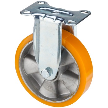 Roata Fixa PU 12,5cm 130kg Evotools Roata Fixa PU 12,5cm 130kg Evotools