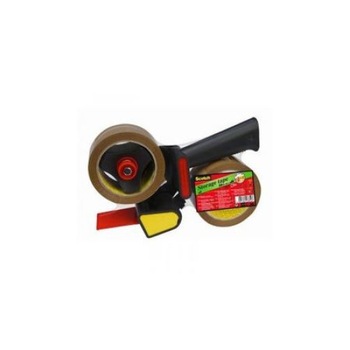 Dispenser Scotch® banda ambalare+2 role banda adeziva maro 50mm x 66m Dispenser Scotch® banda ambalare+2 role banda adeziva maro 50mm x 66m