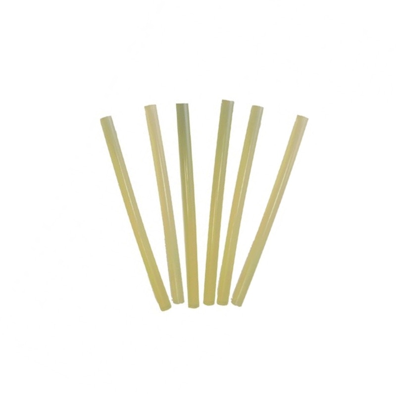 Bagheta silicon universala, galben transparent, set 6buc