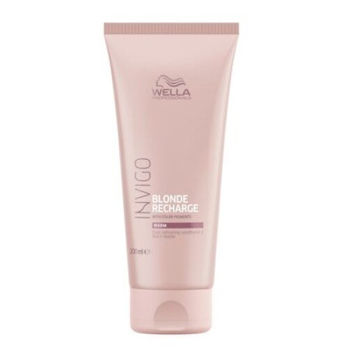 Balsam pentru pastrarea culorii, Wella Professionals , Invigo, Recharge Warm Blonde, 200 ml
