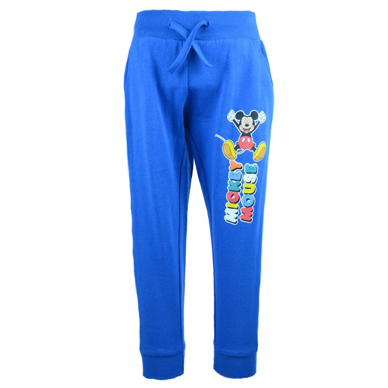 Pantaloni sport, baieti, Setino, Mickey Mouse, Albastru, Albastru