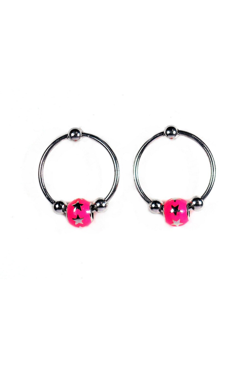 Cercei Hypnotica Argint 925, Pink