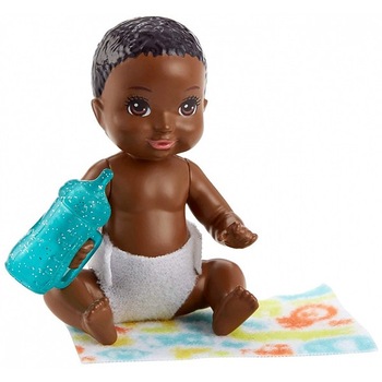 Papusa Mattel Barbie Babysitters Baiat cu accesorii, FHY82 Papusa Mattel Barbie Babysitters Baiat cu accesorii, FHY82