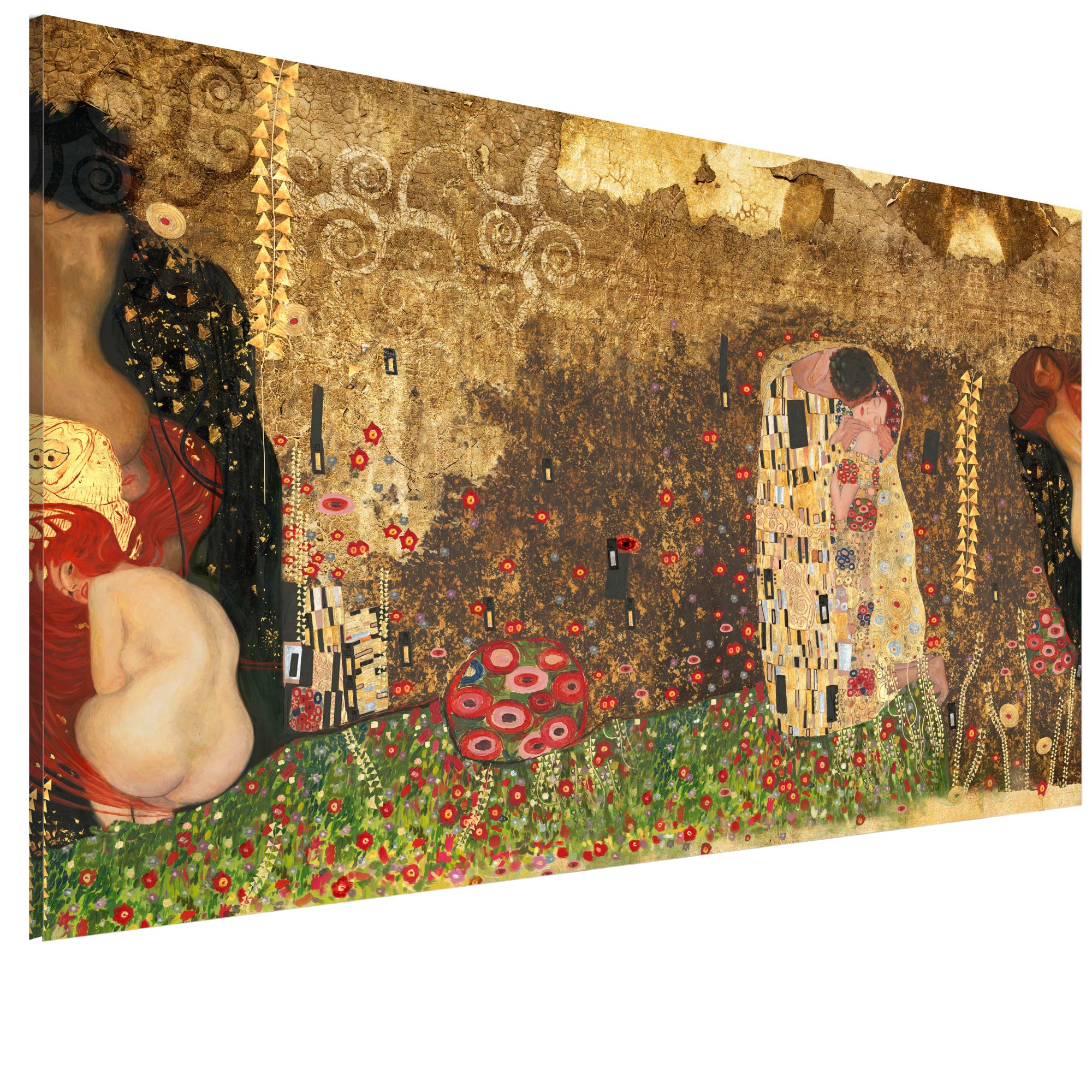 Tablou canvas - Inspiratie Gustav Klimt - 120 x 80 cm
