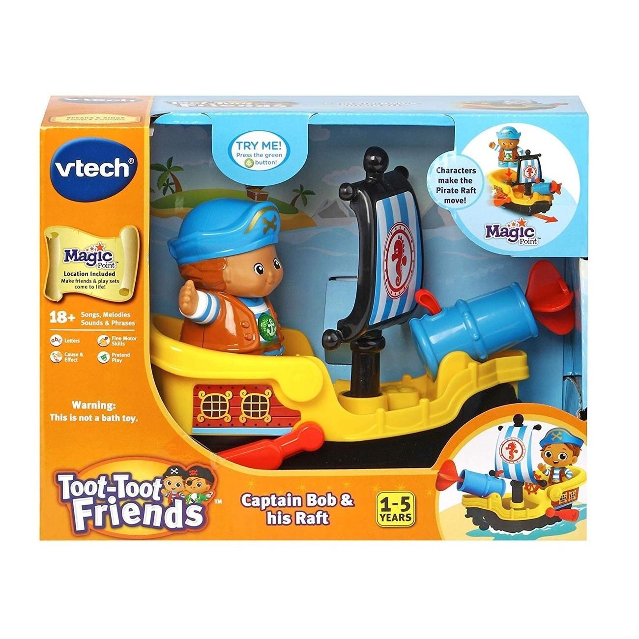 Jucarii interactive Vtech, Micul Pirat
