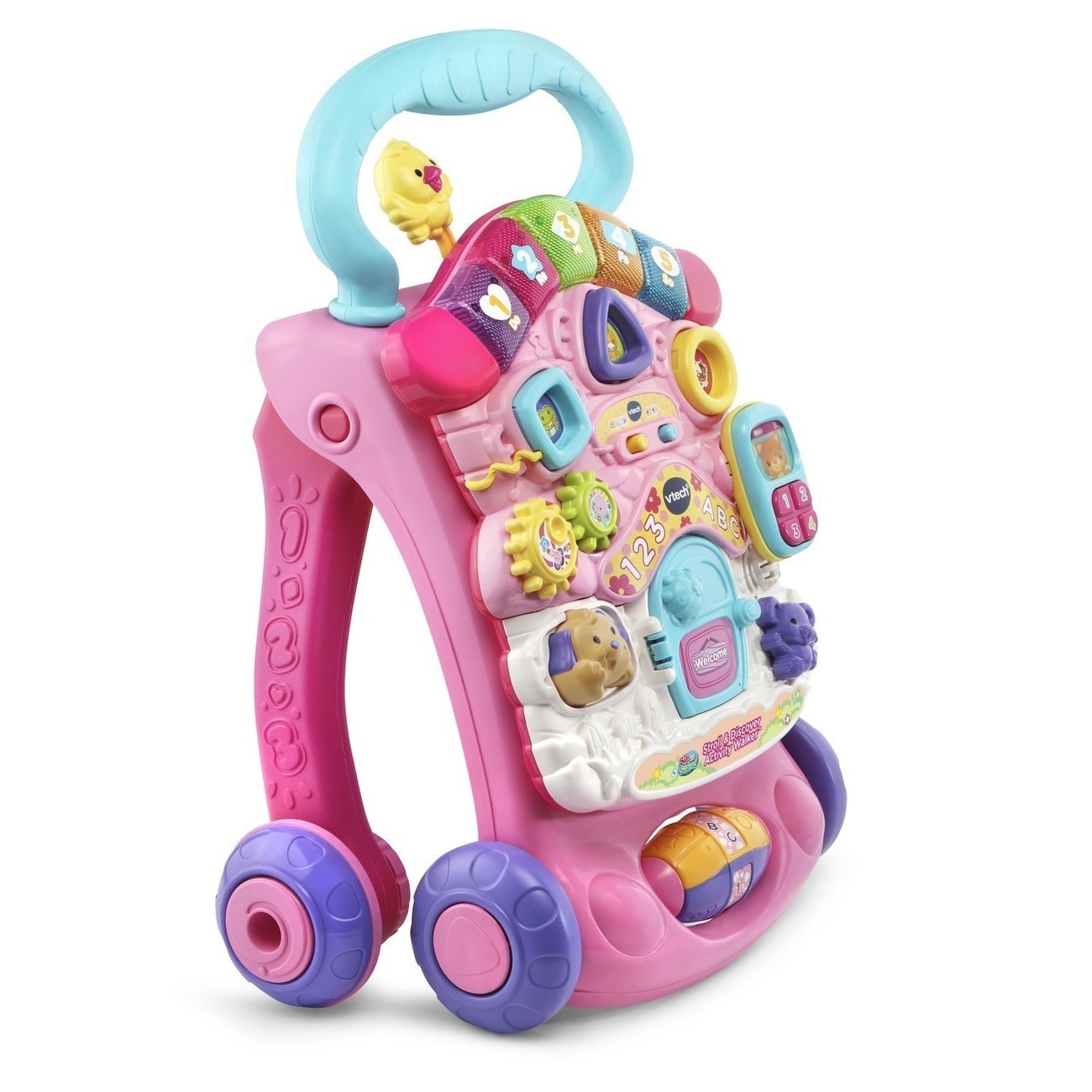 Jucarii interactive Vtech, Fun Walker - Pink