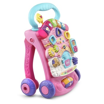 Jucarii interactive Vtech, Fun Walker - Pink Jucarii interactive Vtech, Fun Walker - Pink