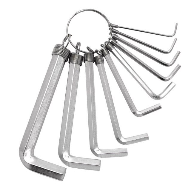 Set 10 chei hexagonale Dekton, DT85508