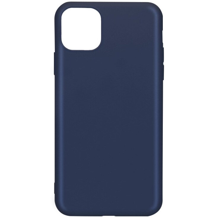 Husa de protectie Just Must Candy, silicon, pentru iPhone 11 Pro Max Navy