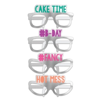 Ochelari din carton pentru petrecere - Young and Fab - 39.7 x 8.7 cm, Radar 250838, set 12 buc Ochelari din carton pentru petrecere - Young and Fab - 39.7 x 8.7 cm, Radar 250838, set 12 buc