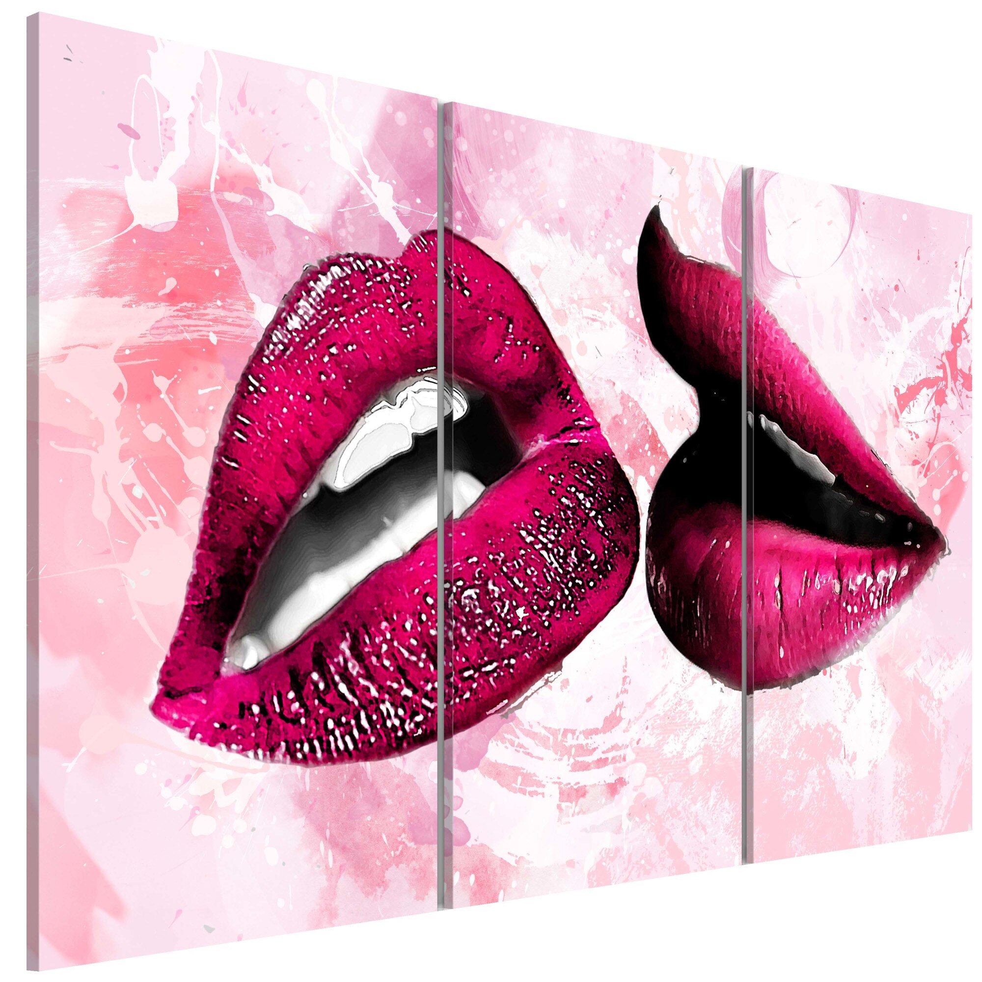 Tablou canvas 3 piese - SopteSte tandru - 90 x 60 cm